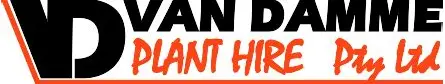 van damme plant hire logo